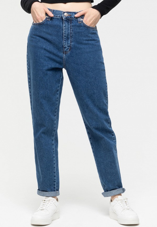 женские прямые джинсы gloria jeans, синие
