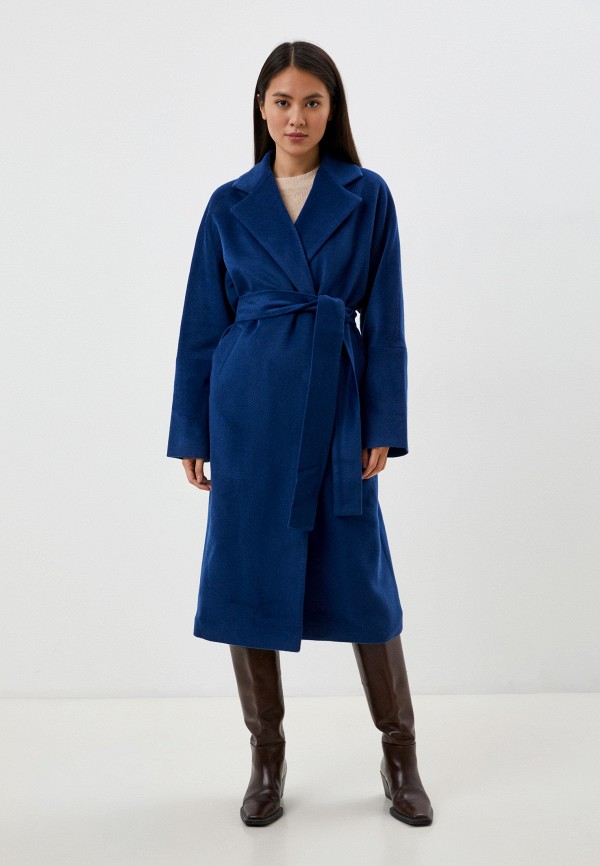 женское пальто vittoria vicci, синее