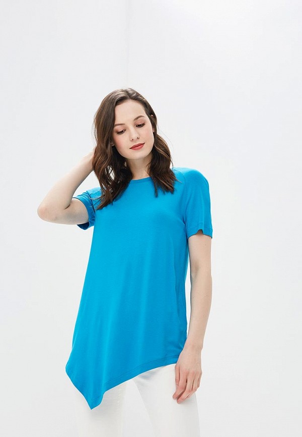 женская футболка с коротким рукавом ruxara, голубая
