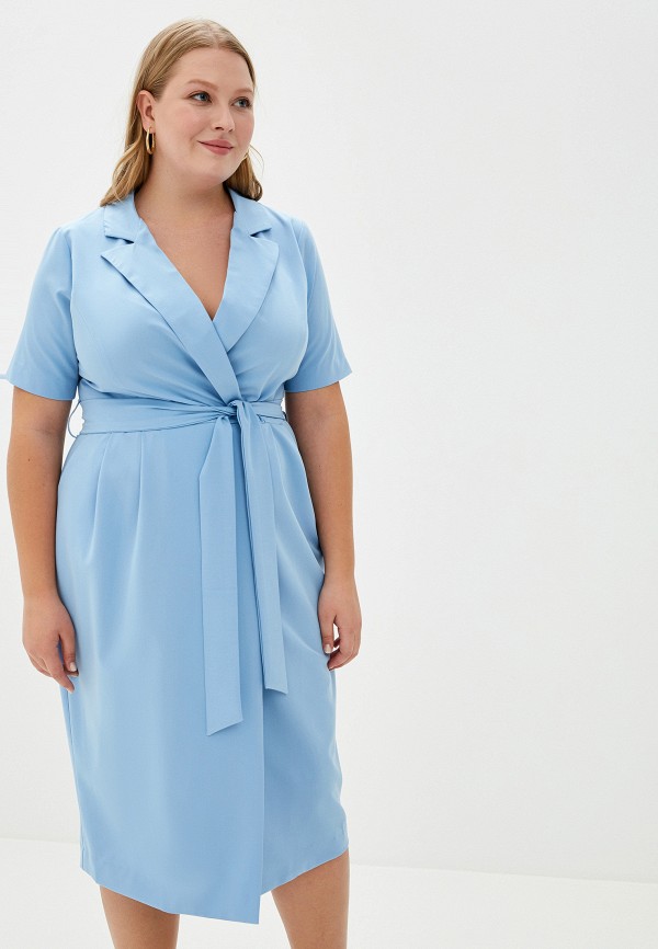 женское платье bordo, голубое