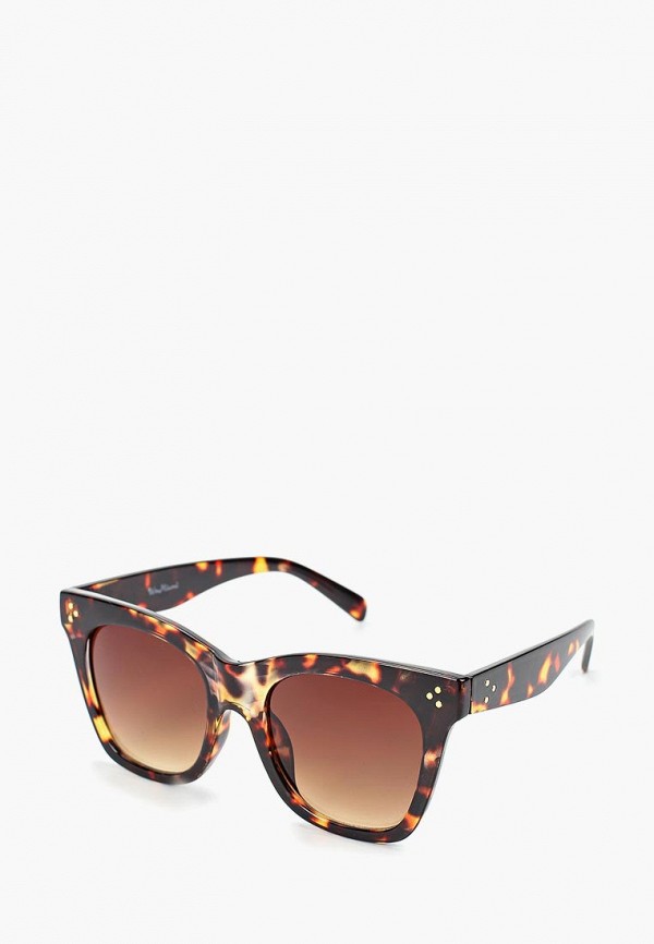 женские солнцезащитные очки wow miami, коричневые
