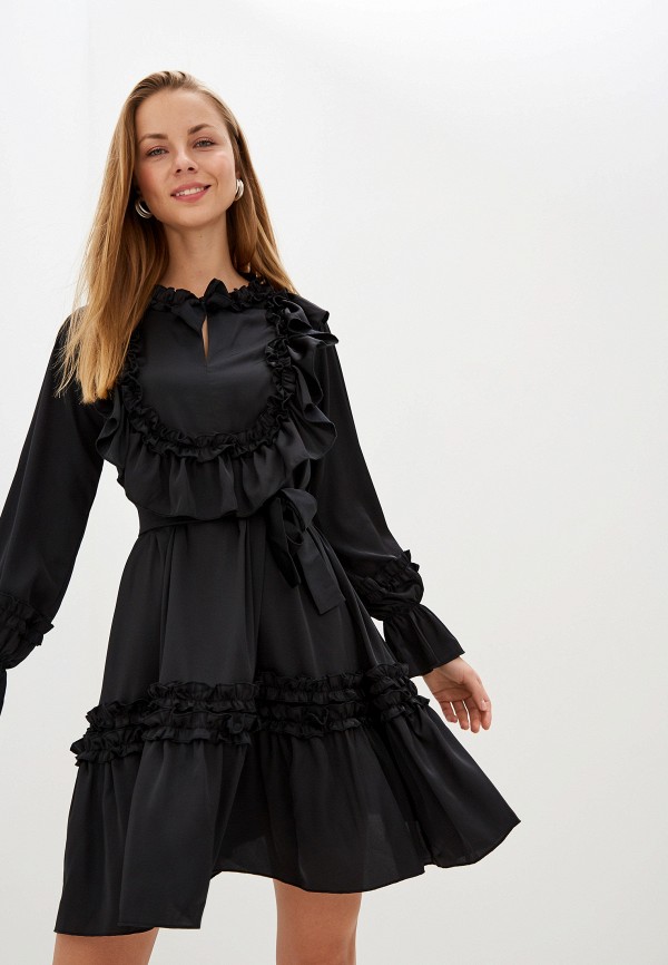 женское платье thavenue, черное