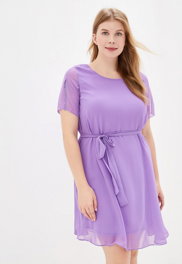 женское платье milomoor, фиолетовое