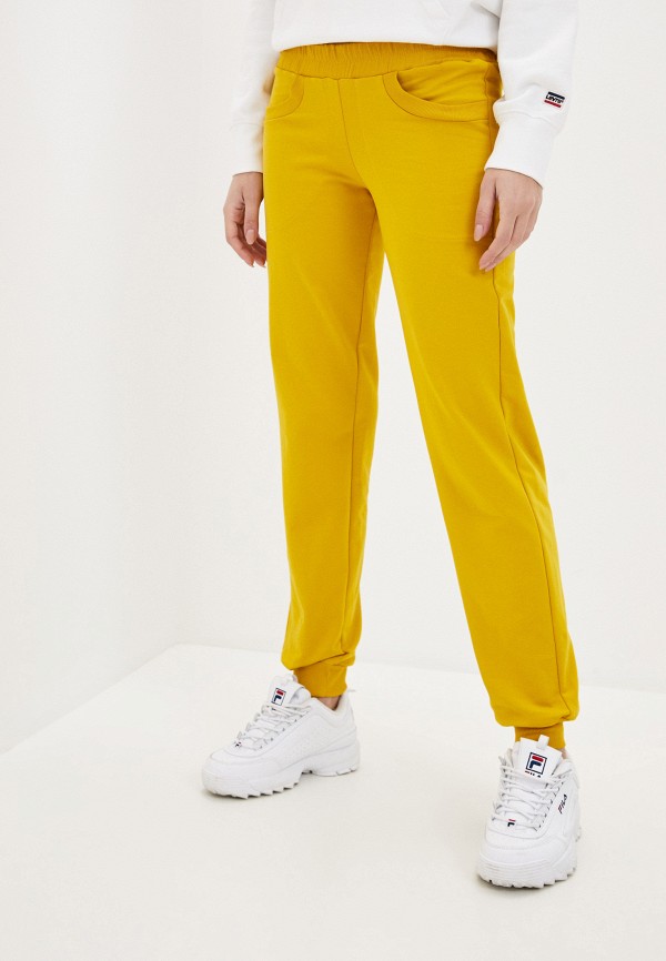 женские спортивные брюки mana, желтые