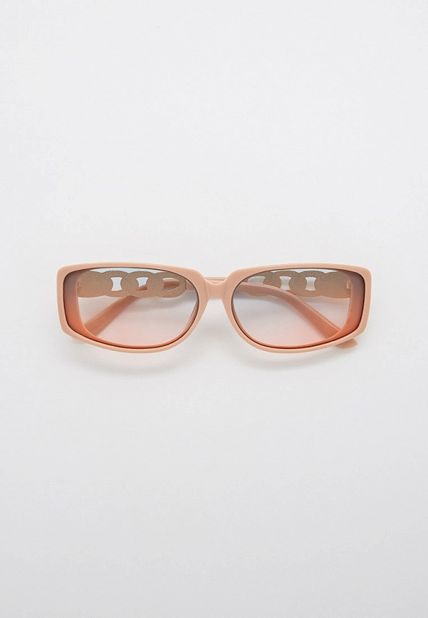 женские квадратные солнцезащитные очки pabur, розовые
