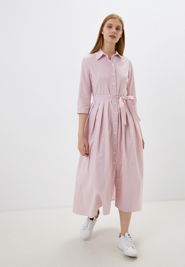 женское платье-рубашки viviarte studio, розовое