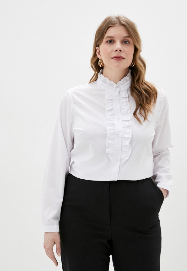 женская блузка с длинным рукавом balsako, белая