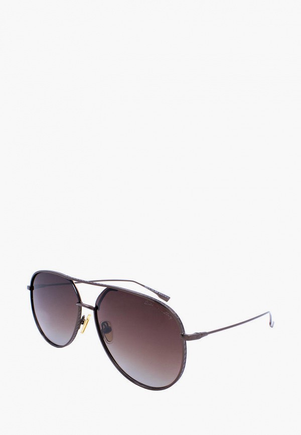 женские авиаторы солнцезащитные очки rita bradley, коричневые