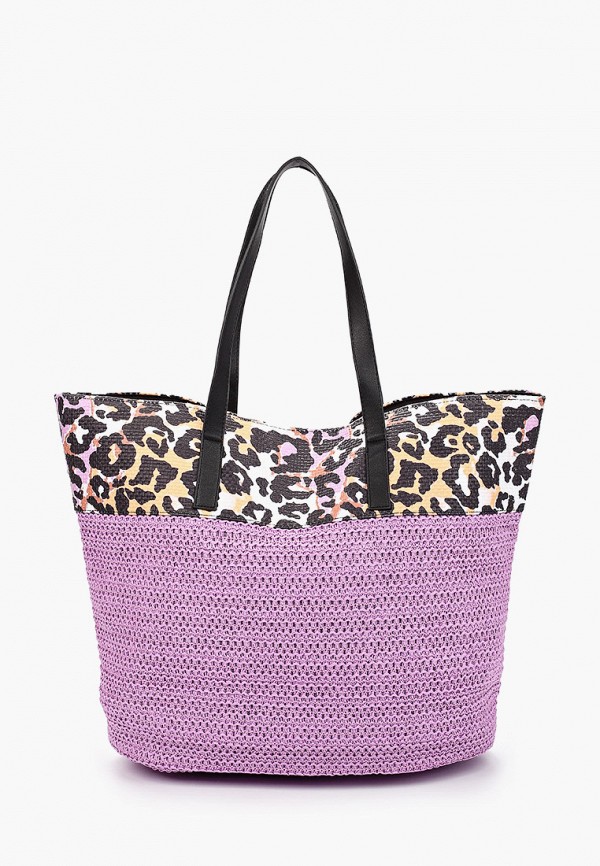 женская пляжные сумка labbra, фиолетовая