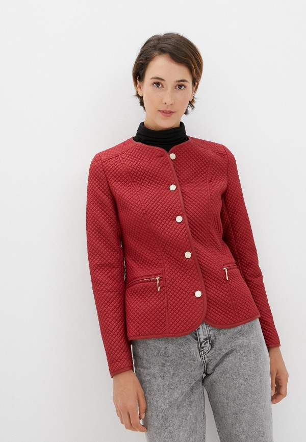 женская легкие куртка elit by ter-hakobyan, красная