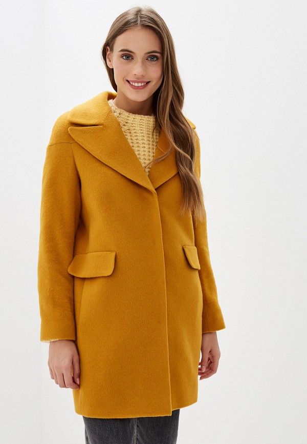 женское пальто azell’ricca, оранжевое