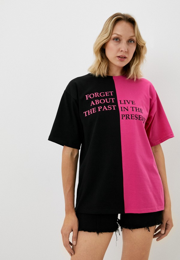 женская футболка селтекс, разноцветная