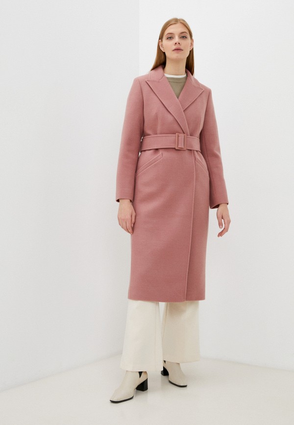 женское пальто vivaldi, розовое