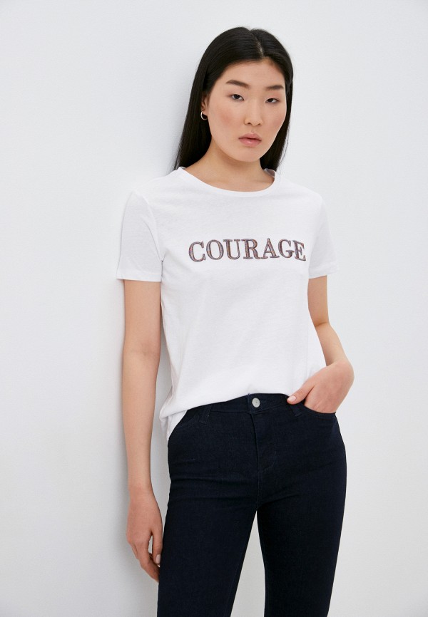 женская футболка colin’s, белая