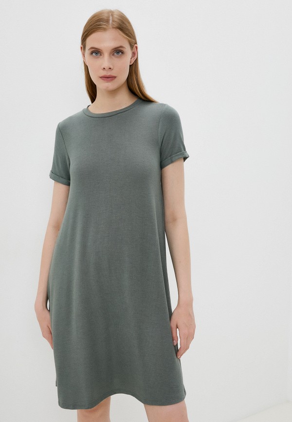 женское платье-футболки colin’s, зеленое