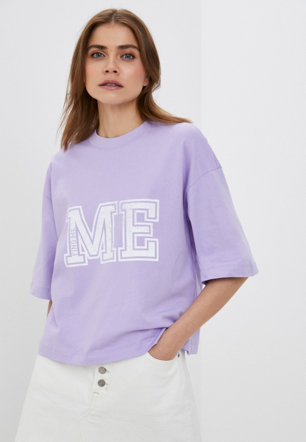 женская футболка mark formelle, фиолетовая