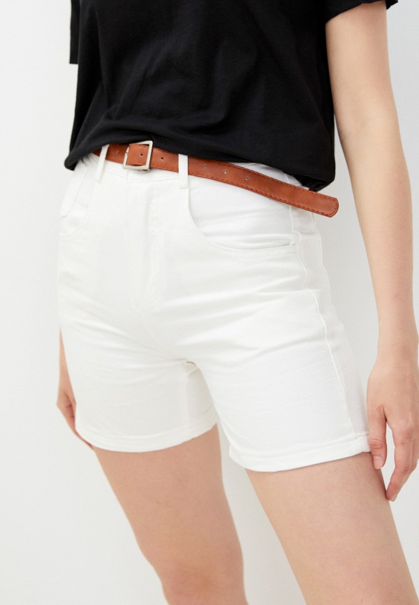 женские джинсовые шорты fadjo, белые
