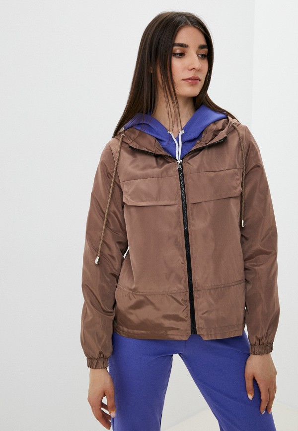 женская легкие куртка leotex, коричневая