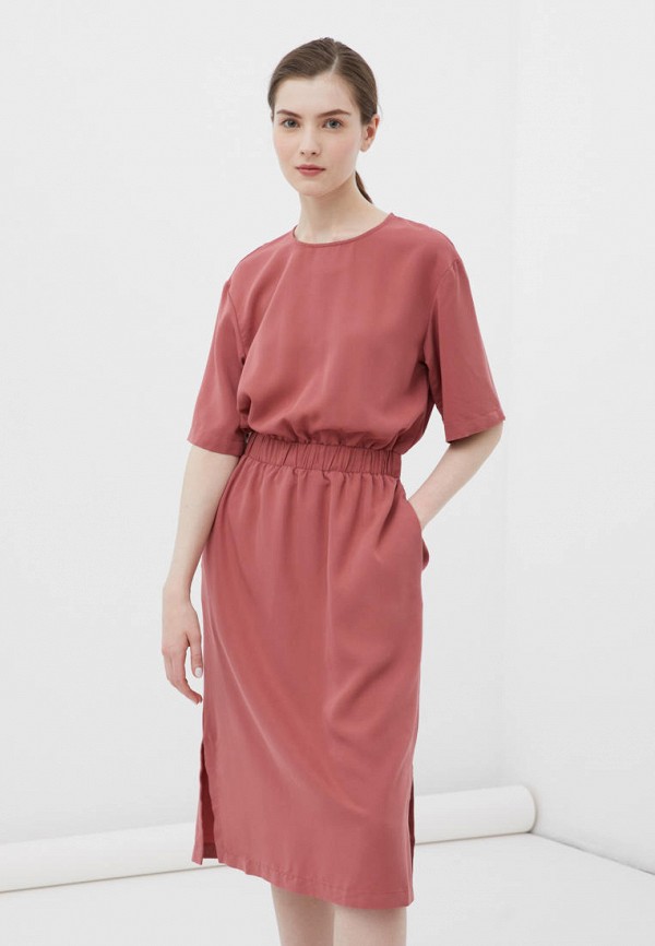 женское повседневные платье finn flare, розовое