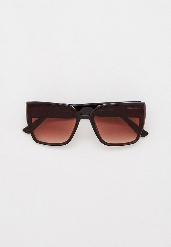 женские квадратные солнцезащитные очки gabriela marioni, черные