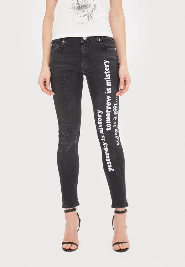 женские джинсы скинни millennials, серые