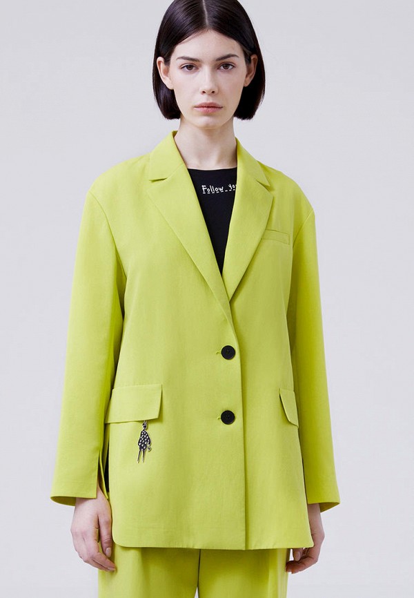 женский пиджак m.reason, зеленый