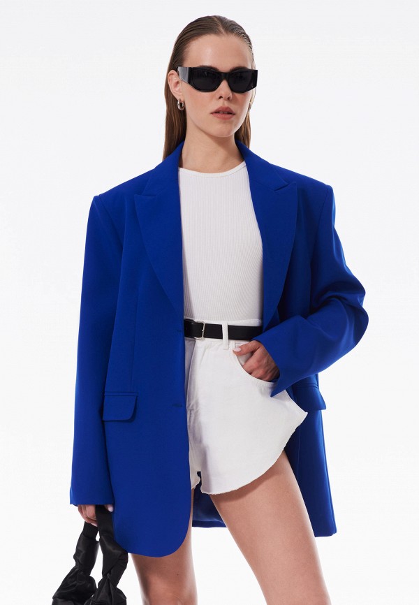 женский пиджак top top, синий