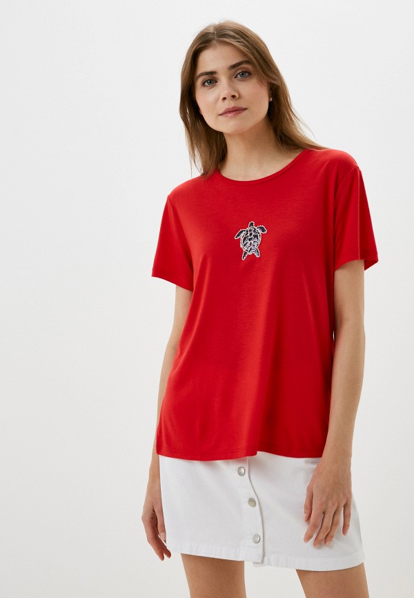 женская футболка colin’s, красная