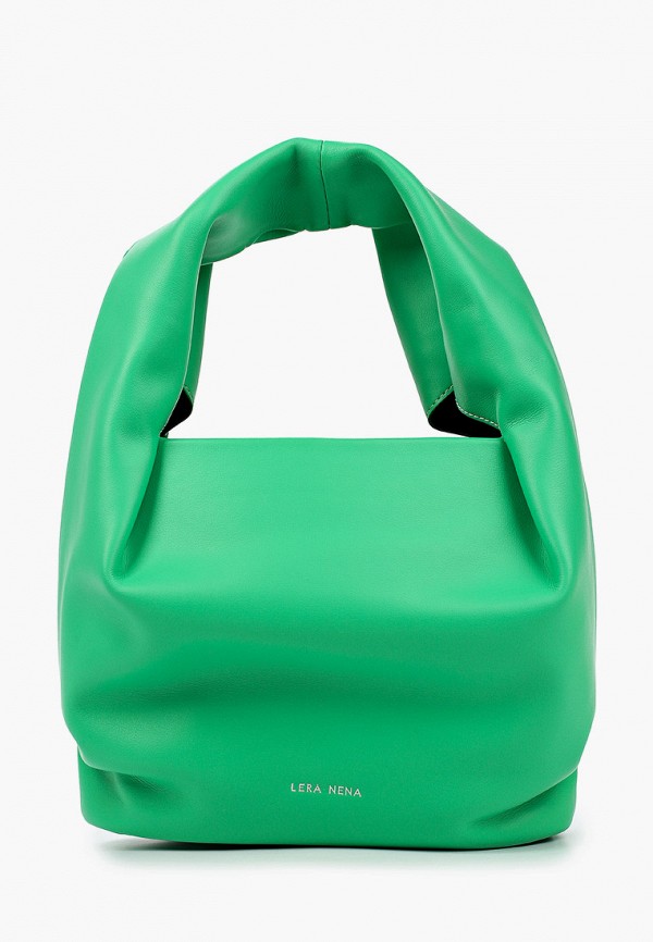 женская сумка с ручками lera nena, зеленая