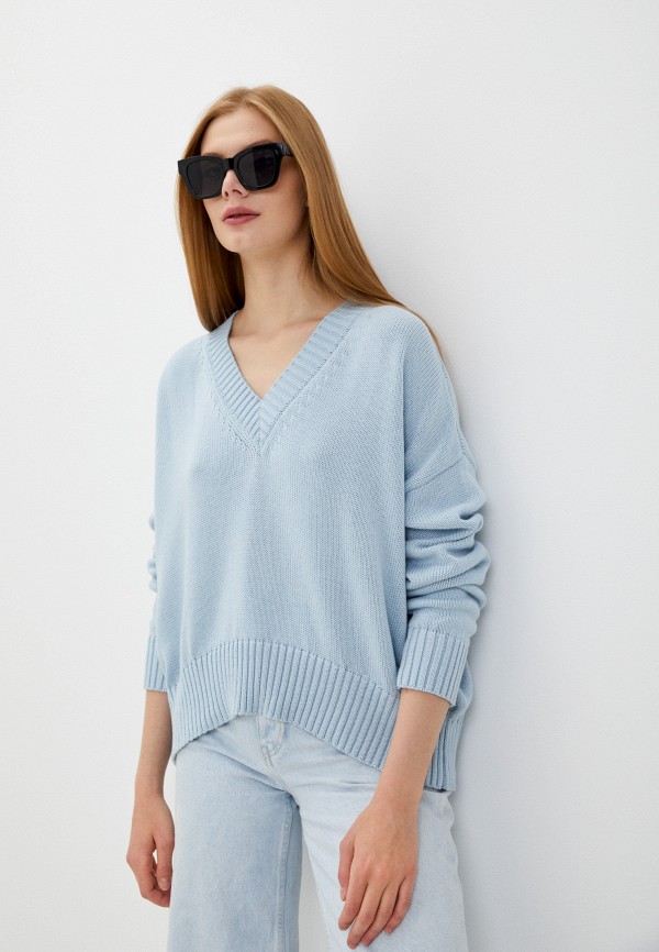 женский пуловер b.l.e.s, голубой