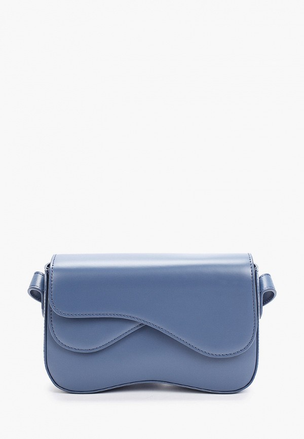 женская сумка через плечо ekonika premium, синяя