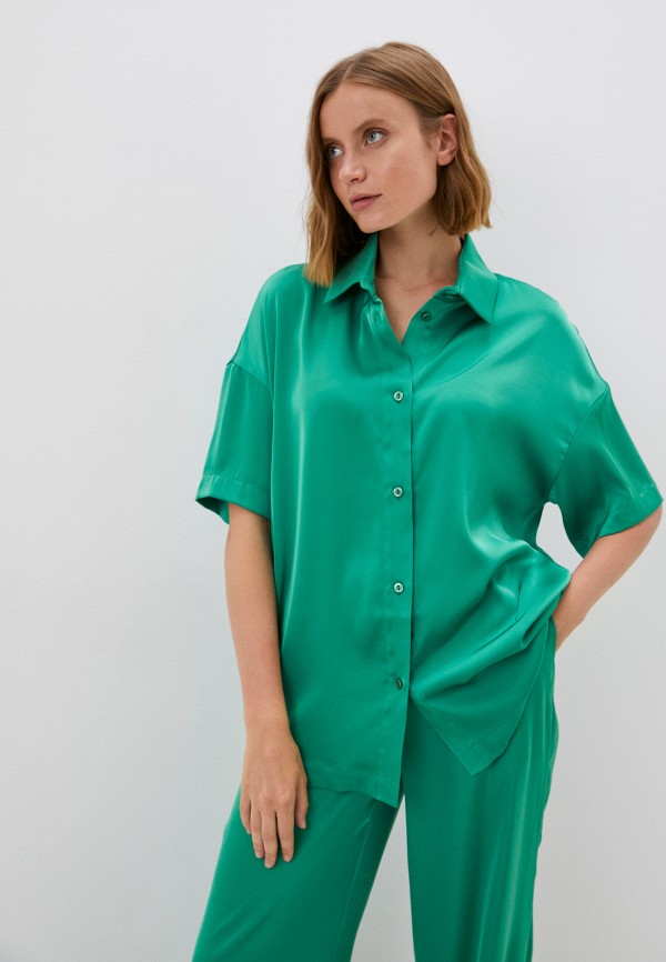 женская блузка с коротким рукавом you, зеленая