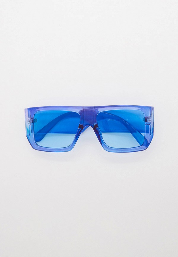 женские квадратные солнцезащитные очки pabur, голубые