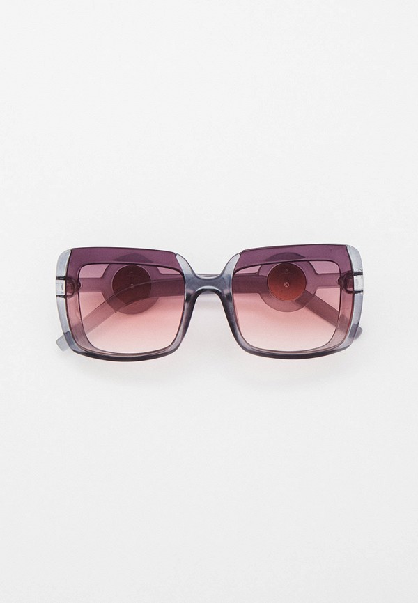 женские квадратные солнцезащитные очки pabur, серые