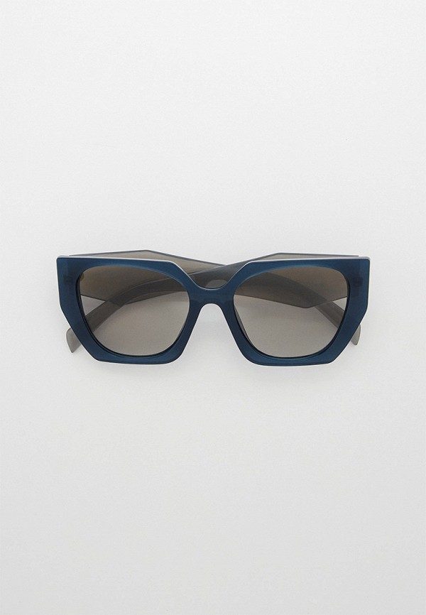женские квадратные солнцезащитные очки pabur, синие