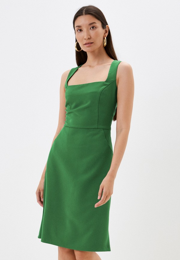 женское платье-футляр vond, зеленое