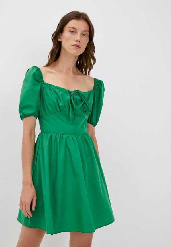 женское повседневные платье amandin, зеленое