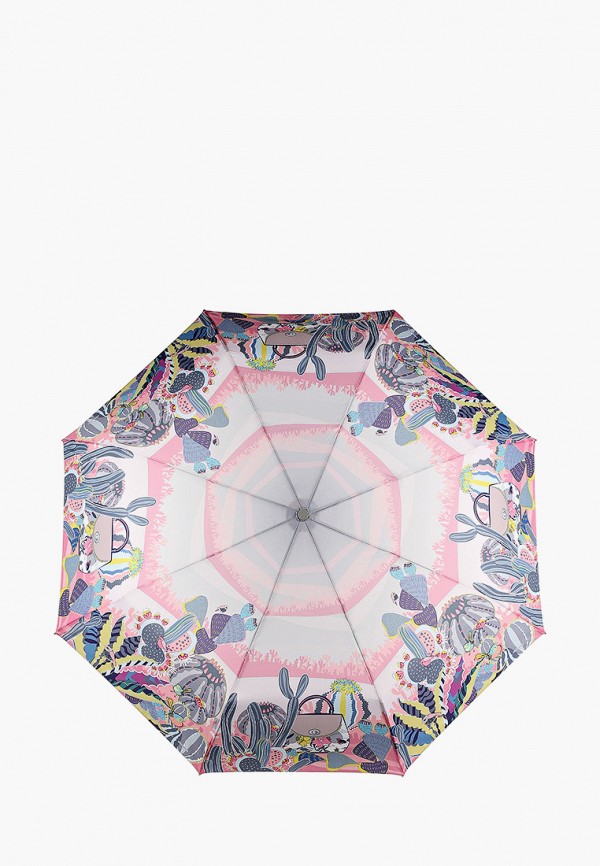 женский складные зонт eleganzza, разноцветный