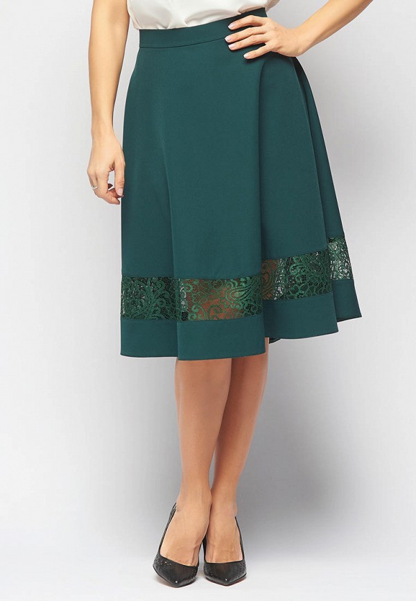 женская юбка bellart, зеленая