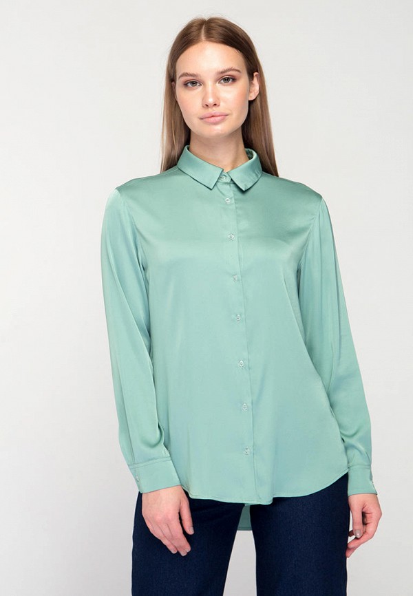 женская блузка fors, зеленая