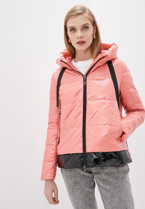 женская утепленные куртка winterra, розовая
