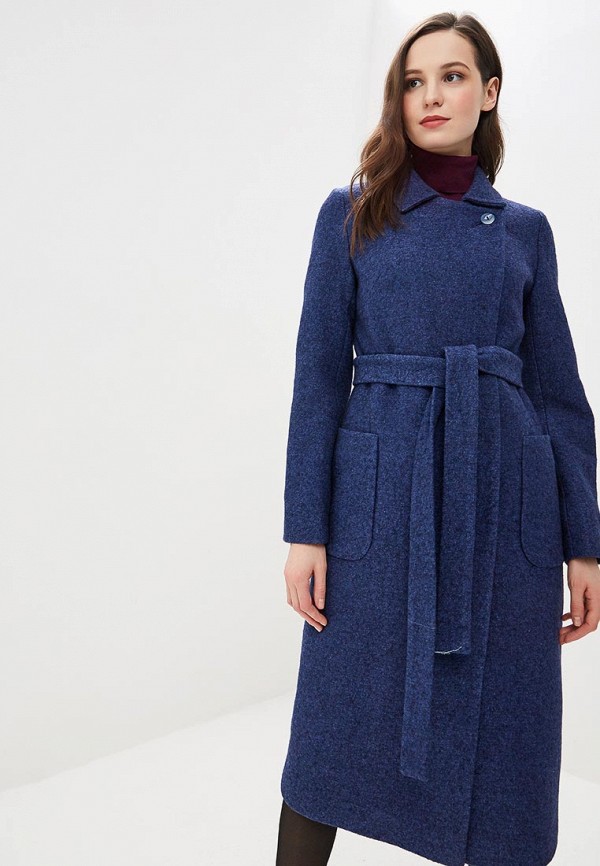 женское пальто ovelli, синее
