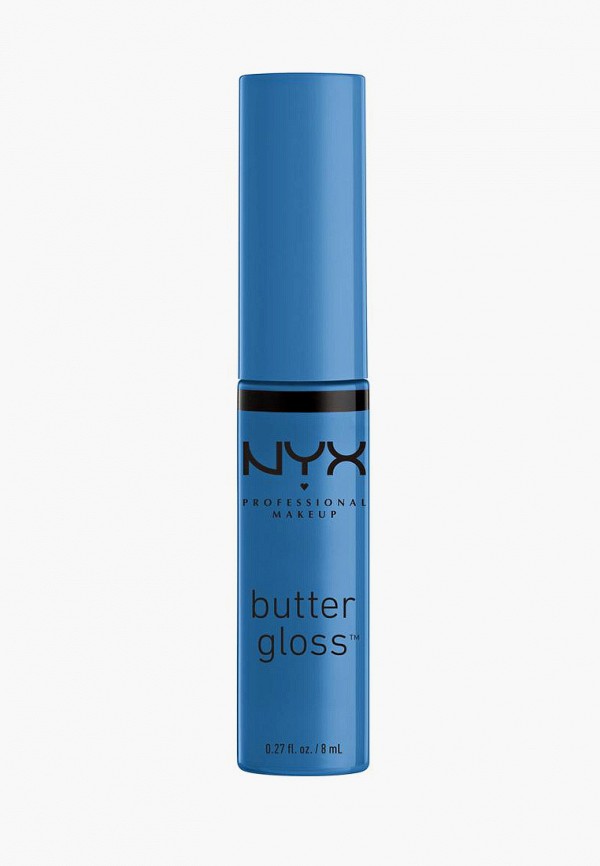 женский блеск для губ nyx professional makeup, голубой
