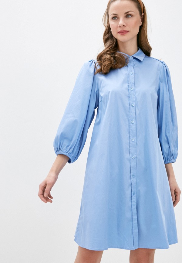 женское платье-рубашки part two, голубое