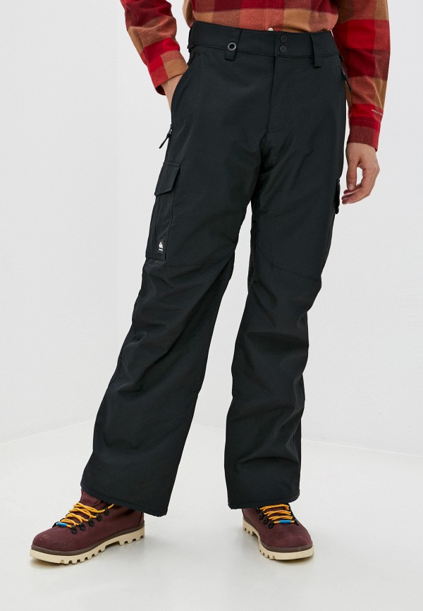 мужские горнолыжные брюки quiksilver, черные