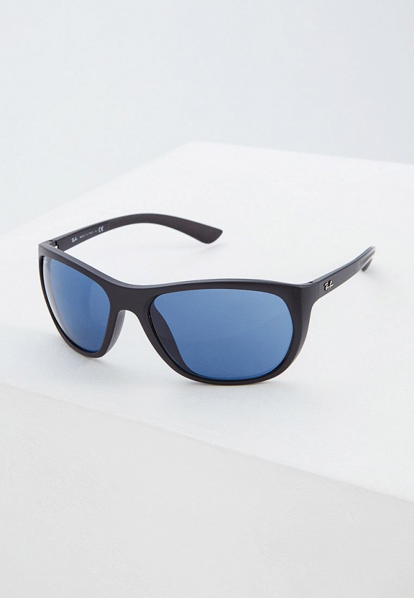 мужские солнцезащитные очки ray ban, черные