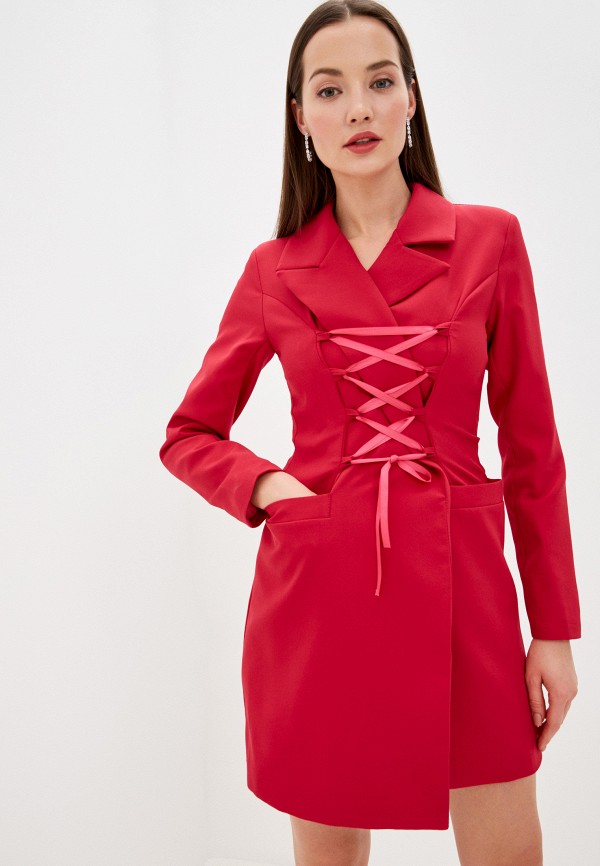 женское платье-пиджаки rainrain, красное