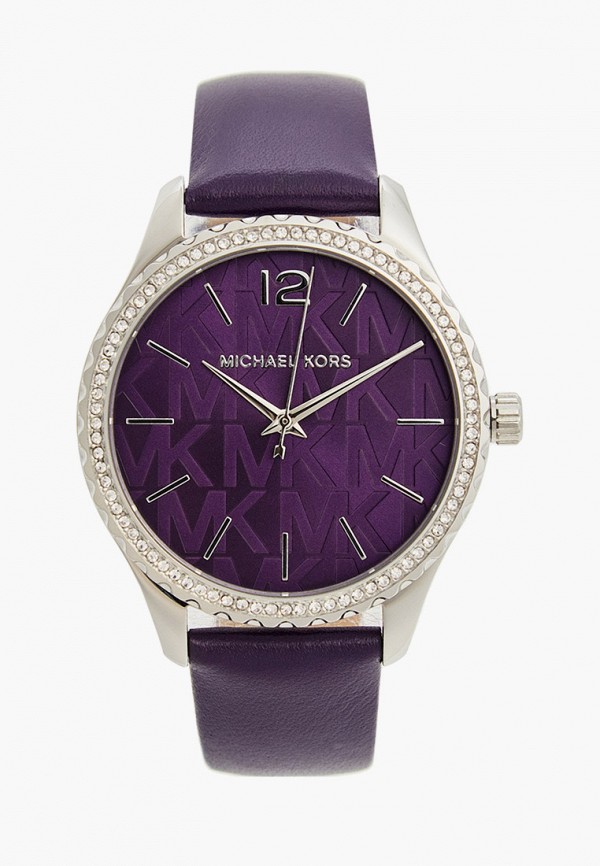 женские часы michael kors, фиолетовые