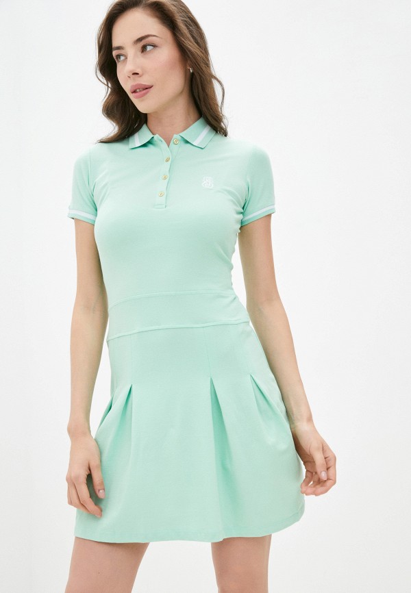 женское платье-футболки jimmy sanders, зеленое