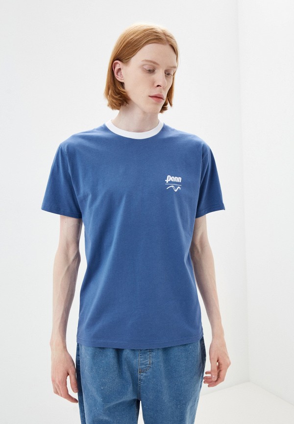 мужская футболка с коротким рукавом vans, синяя